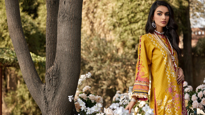 Ellena | Luxury Embroidered Collection | D15 - Hoorain Designer Wear - Pakistani Ladies Branded Stitched Clothes in United Kingdom, United states, CA and Australia