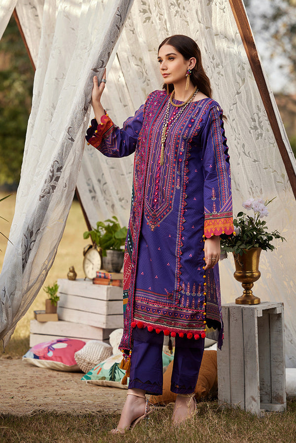 Ellena | Luxury Embroidered Collection | D02 - Hoorain Designer Wear - Pakistani Ladies Branded Stitched Clothes in United Kingdom, United states, CA and Australia