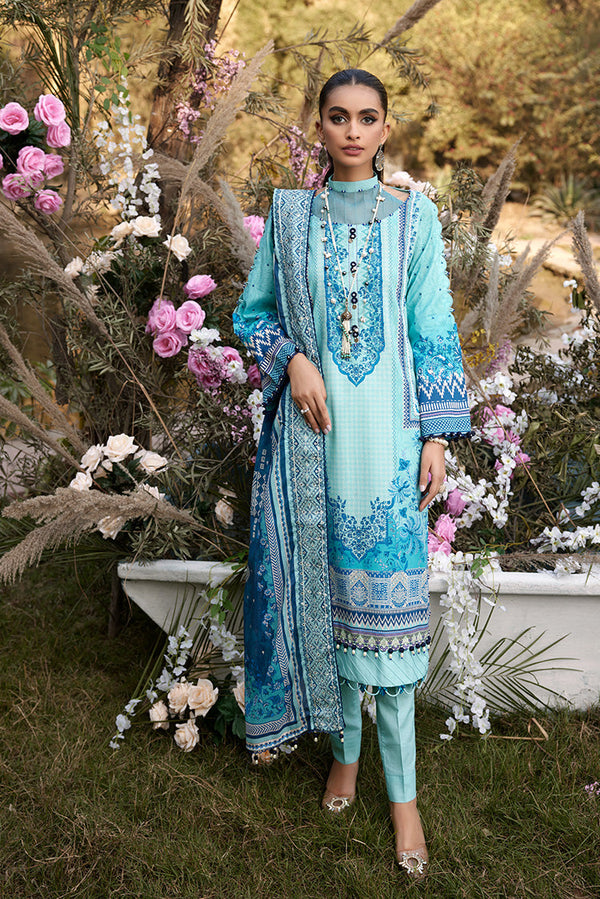 Ellena | Luxury Embroidered Collection | D24 - Hoorain Designer Wear - Pakistani Designer Clothes for women, in United Kingdom, United states, CA and Australia