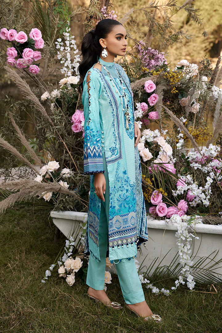 Ellena | Luxury Embroidered Collection | D24 - Hoorain Designer Wear - Pakistani Ladies Branded Stitched Clothes in United Kingdom, United states, CA and Australia