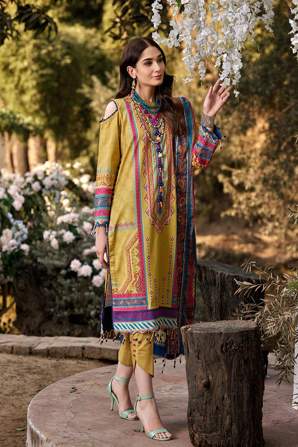 Ellena | Luxury Embroidered Collection | D05 - Hoorain Designer Wear - Pakistani Ladies Branded Stitched Clothes in United Kingdom, United states, CA and Australia
