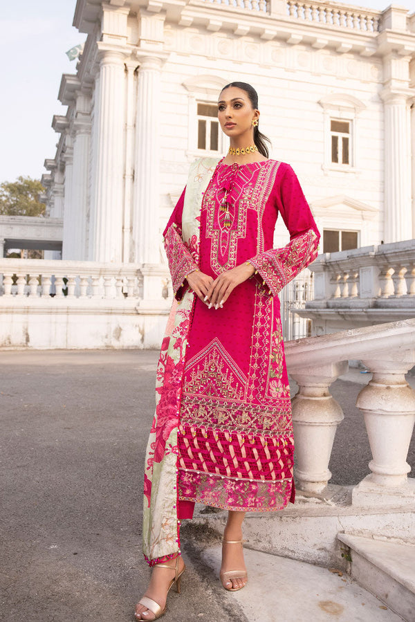 Ellena | Luxury Embroidered Collection | D12 - Hoorain Designer Wear - Pakistani Ladies Branded Stitched Clothes in United Kingdom, United states, CA and Australia