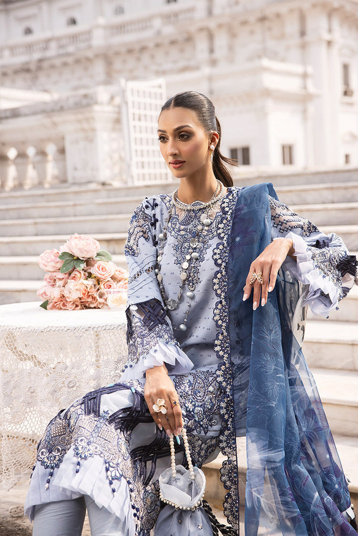 Ellena | Luxury Embroidered Collection | D22 - Hoorain Designer Wear - Pakistani Ladies Branded Stitched Clothes in United Kingdom, United states, CA and Australia