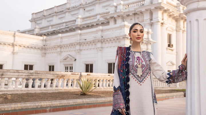 Ellena | Luxury Embroidered Collection | D23 - Hoorain Designer Wear - Pakistani Ladies Branded Stitched Clothes in United Kingdom, United states, CA and Australia