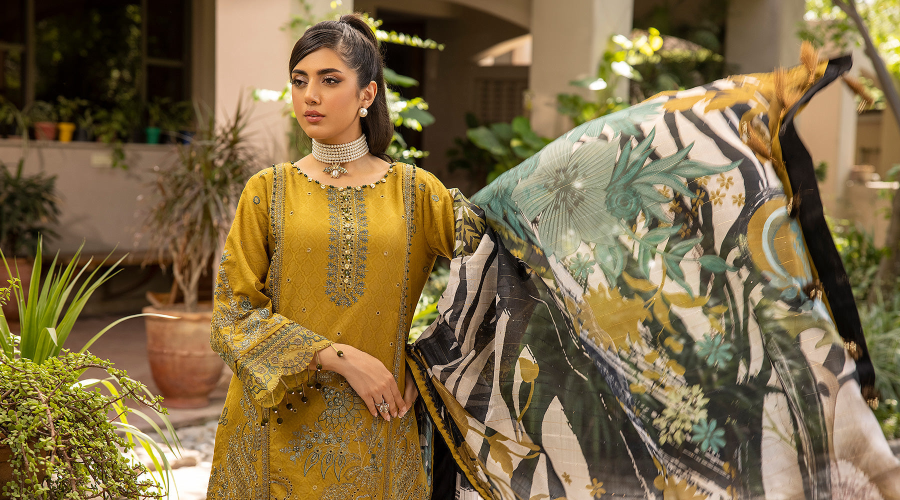 Ellena | Luxury Embroidered Collection | D17 - Pakistani Clothes for women, in United Kingdom and United States