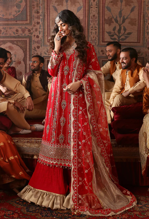 Emaan Adeel | Ghazal Luxury Formals | GH-08 - Hoorain Designer Wear - Pakistani Ladies Branded Stitched Clothes in United Kingdom, United states, CA and Australia