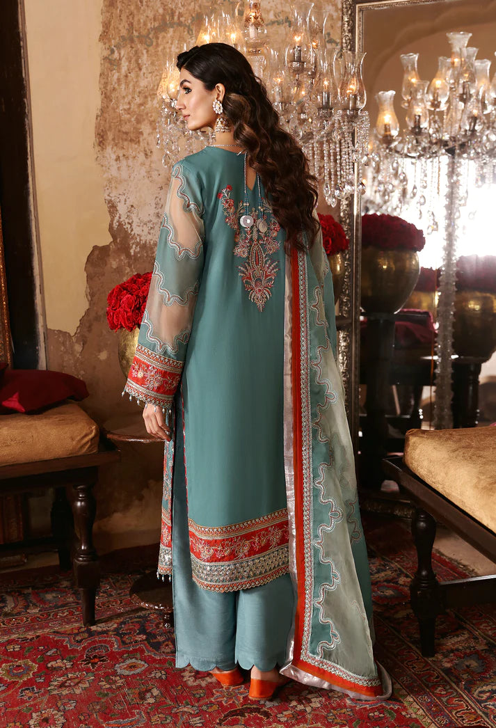 Emaan Adeel | Ghazal Luxury Formals | GH-06 - Hoorain Designer Wear - Pakistani Ladies Branded Stitched Clothes in United Kingdom, United states, CA and Australia