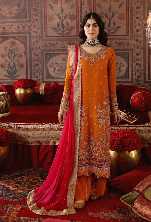Emaan Adeel | Ghazal Luxury Formals | GH-02 - Hoorain Designer Wear - Pakistani Ladies Branded Stitched Clothes in United Kingdom, United states, CA and Australia