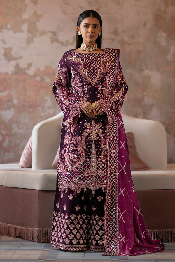 Emaan Adeel | Saanjh Velvet Collection 24 |  Anika