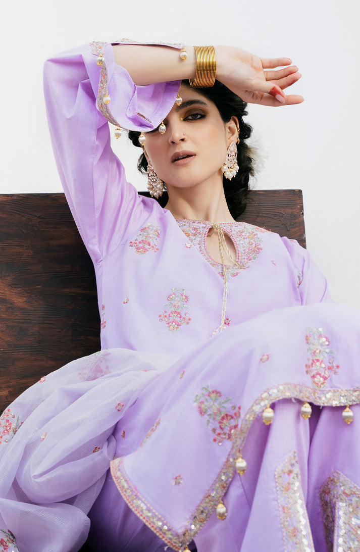 Emaan Adeel | Gul Mohr Eid Pret | ZARQA - Pakistani Clothes for women, in United Kingdom and United States