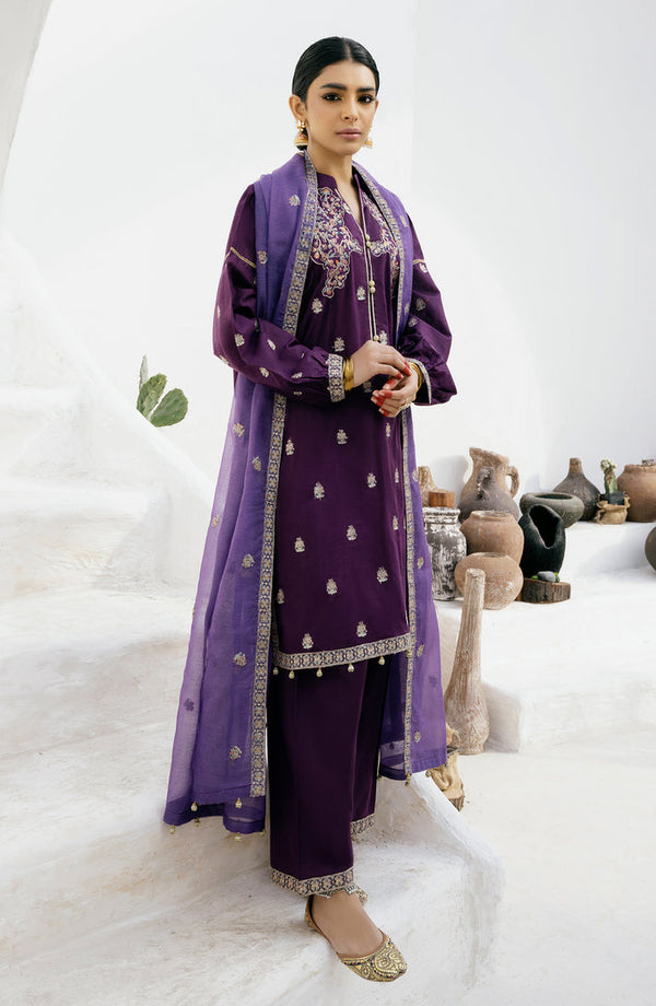 Emaan Adeel | Gul Mohr Eid Pret | LALEH - Hoorain Designer Wear - Pakistani Ladies Branded Stitched Clothes in United Kingdom, United states, CA and Australia
