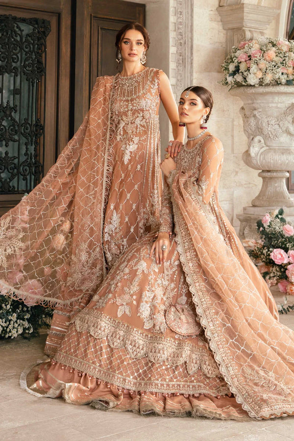 Maria B | Mbroidered Fabrics 2024 | BD-2804 - Hoorain Designer Wear - Pakistani Ladies Branded Stitched Clothes in United Kingdom, United states, CA and Australia