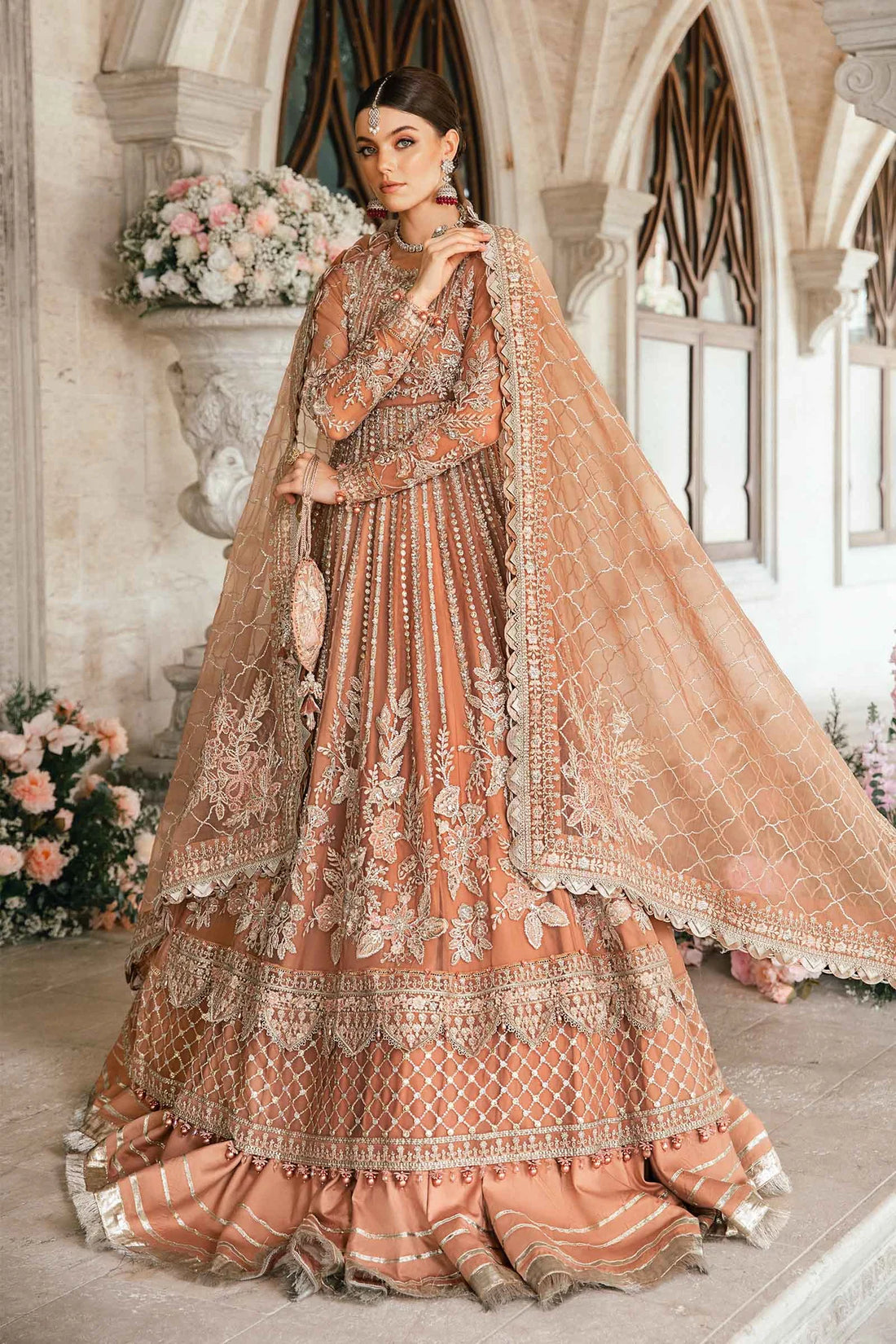 Maria B | Mbroidered Fabrics 2024 | BD-2804 - Pakistani Clothes for women, in United Kingdom and United States