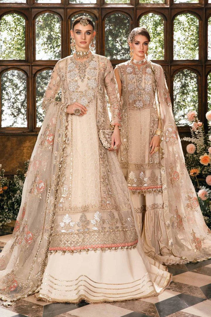 Maria B | Mbroidered Fabrics 2024 | BD-2805 - Hoorain Designer Wear - Pakistani Ladies Branded Stitched Clothes in United Kingdom, United states, CA and Australia