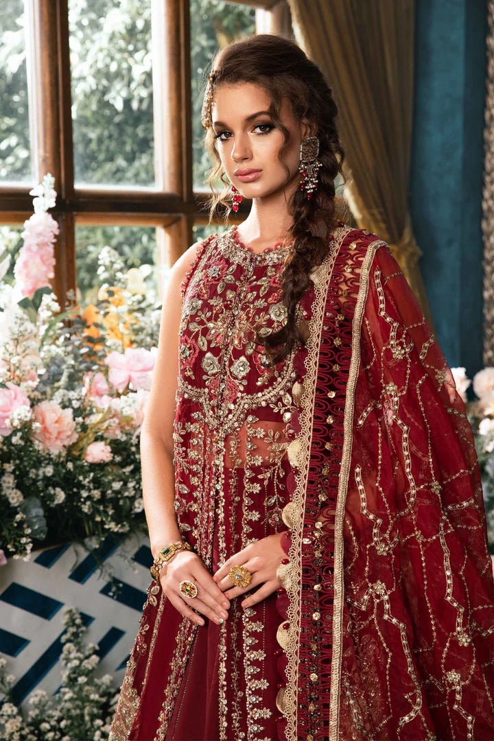 Maria B | Mbroidered Fabrics 2024 | BD-2807 - Hoorain Designer Wear - Pakistani Designer Clothes for women, in United Kingdom, United states, CA and Australia