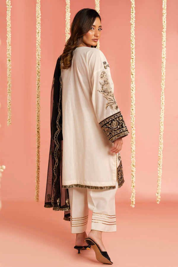 Al Karam | Festive Summer 25 | RTS | SHIRT, TROUSER & DUPATTA 01