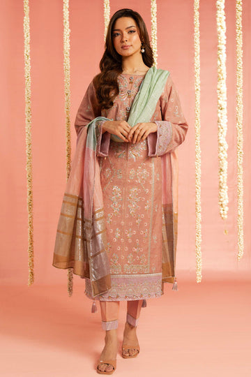 Al Karam | Festive Summer 25 | RTS | SHIRT, TROUSER & DUPATTA 04