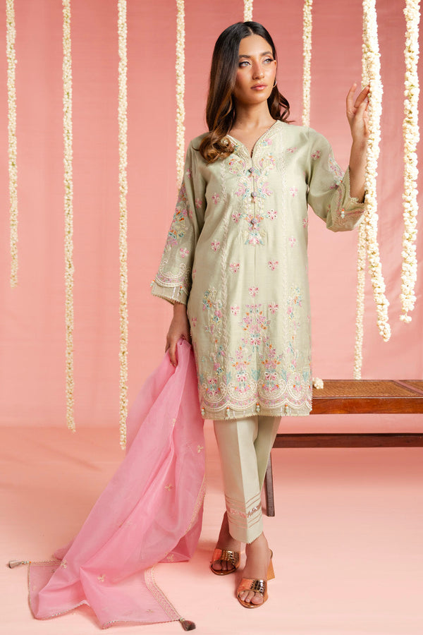 Al Karam | Festive Summer 25 | RTS | SHIRT, TROUSER & DUPATTA 06