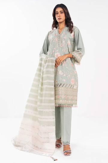 AlKaram | Festive Summer 25 | FC-33N-25-MINT