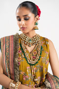 Alkaram | Festive Collection | FC-W-30K-23-3-Ochre - Pakistani Clothes for women, in United Kingdom and United States