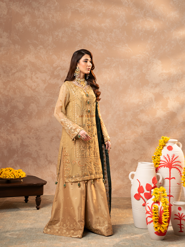 Zebtan | Zeenat Festive Collection | ZN-06 - Hoorain Designer Wear - Pakistani Ladies Branded Stitched Clothes in United Kingdom, United states, CA and Australia