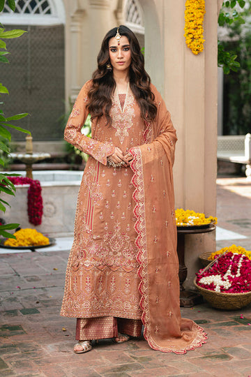 Maryum N Maria | Gulnaar Formals | 3 Piece Embroidered Chiffon VARVARA - FSU5651