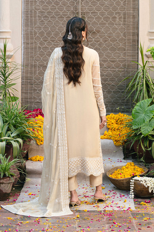 Maryum N Maria | Gulnaar Formals | 3 Piece Embroidered Chiffon ANASTASIA - FSU5655