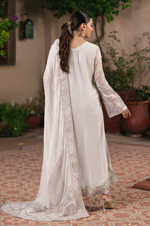 Maryum N Maria | Gulnaar Formals | 3 Piece Embroidered Chiffon FAINA - FSU5656