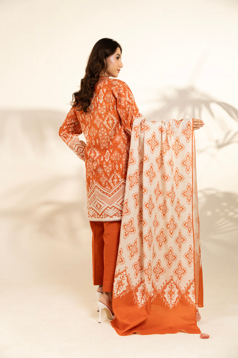 Al Karam | Winter 25 | FW-108-25-1-Orange