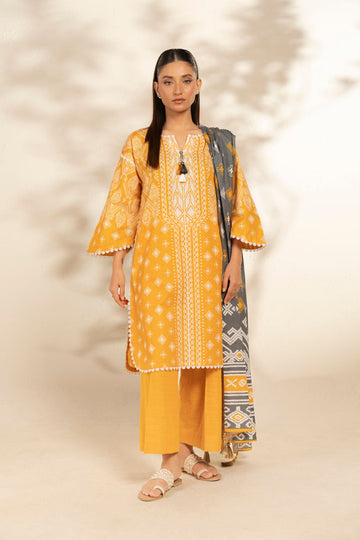 Al Karam | Winter 25 | FW-111-25-1-Yellow