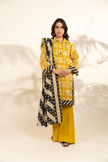 Al Karam | Winter 25 |  FW-127-25-1-Yellow