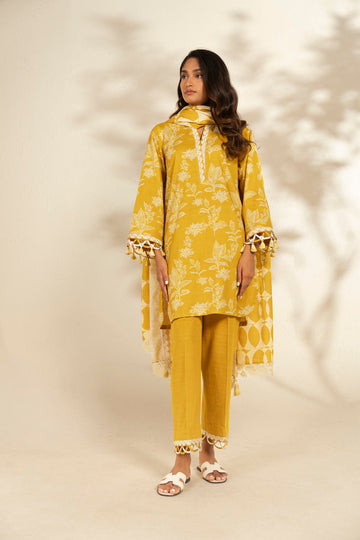 Al Karam | Winter 25 | FW-173-25-1-Yellow