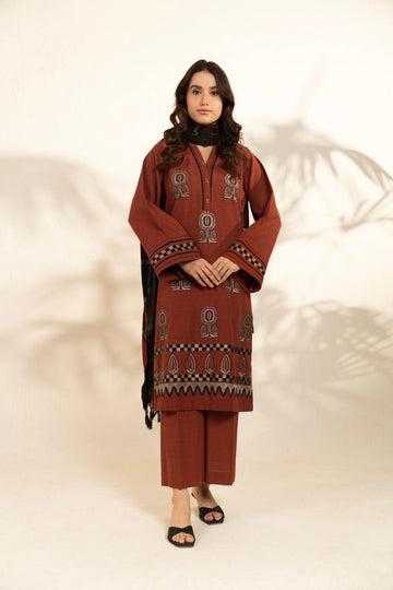 Al Karam | Winter 25 | FW-81-25-1-Rust