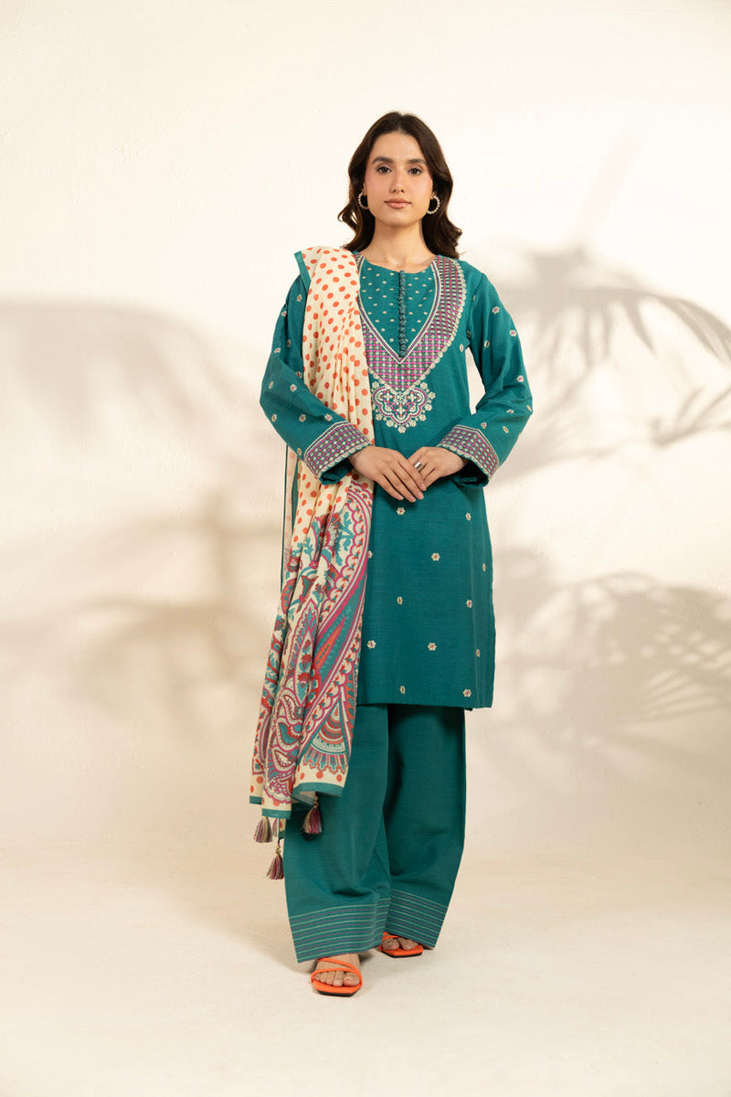 Al Karam | Winter 25 | FW-82.1-25-1-Teal