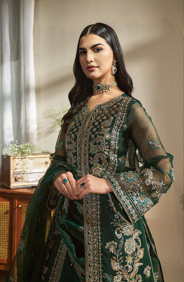 Fabiha Fatima | Reve Royal Luxury Wedding Dresses |  EMERALD