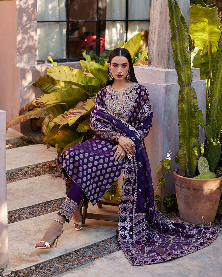 Faiza Saqlain | Aurnia Spring Festive Edit 24 | Clara - Hoorain Designer Wear - Pakistani Ladies Branded Stitched Clothes in United Kingdom, United states, CA and Australia