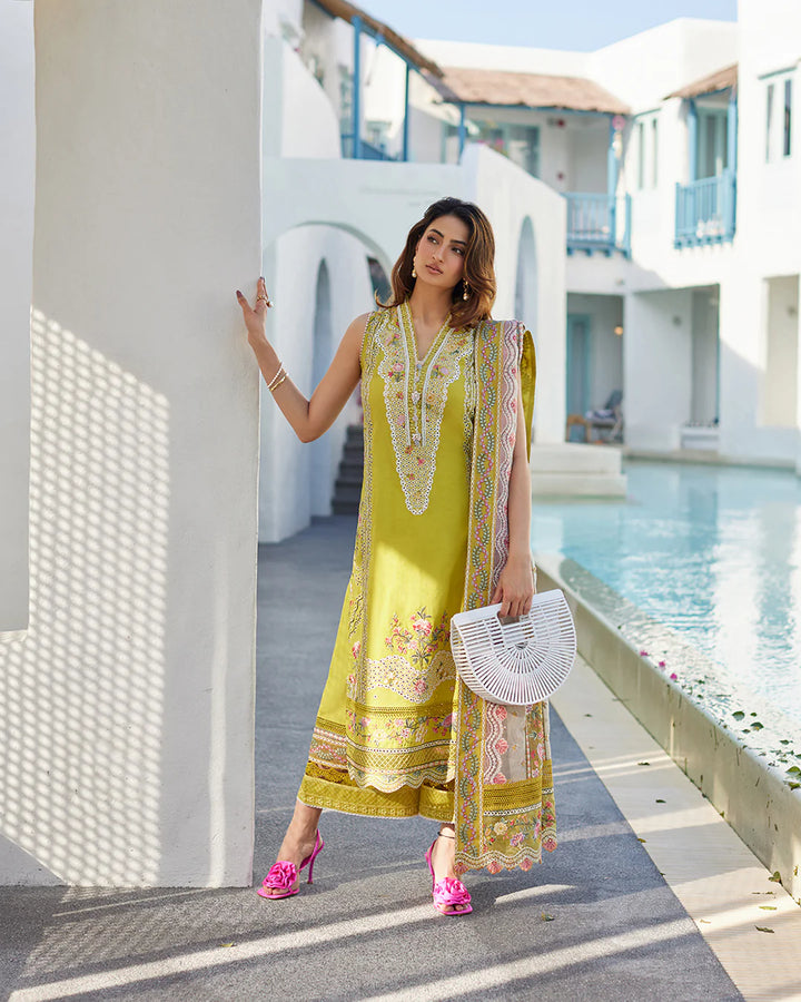 Faiza Saqlain | Liliana Luxury Lawn 24 | Estera - Hoorain Designer Wear - Pakistani Ladies Branded Stitched Clothes in United Kingdom, United states, CA and Australia
