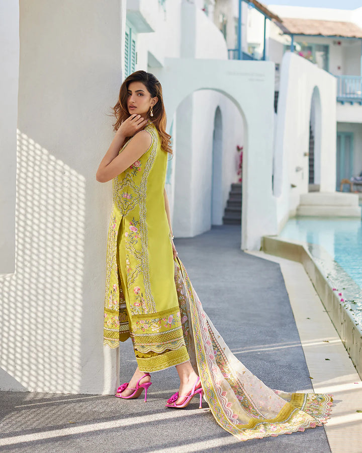 Faiza Saqlain | Liliana Luxury Lawn 24 | Estera - Hoorain Designer Wear - Pakistani Ladies Branded Stitched Clothes in United Kingdom, United states, CA and Australia