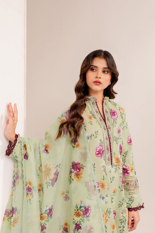 Farasha | Printed Essentials | MISTY - Hoorain Designer Wear - Pakistani Ladies Branded Stitched Clothes in United Kingdom, United states, CA and Australia