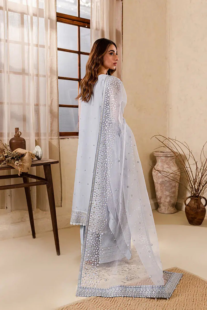 Farasha | Ritzier Festive Formals | Cosmic Sky - Hoorain Designer Wear - Pakistani Ladies Branded Stitched Clothes in United Kingdom, United states, CA and Australia