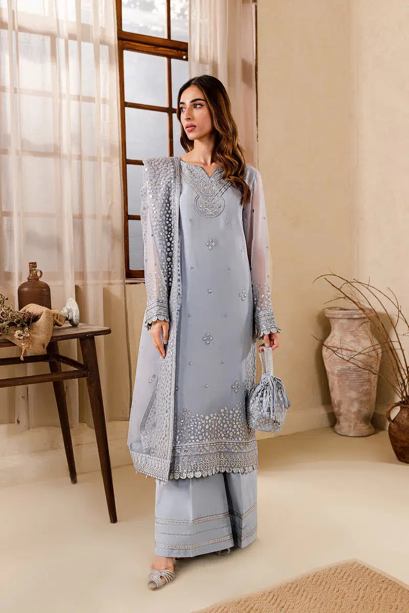 Farasha | Ritzier Festive Formals | Cosmic Sky - Pakistani Clothes for women, in United Kingdom and United States