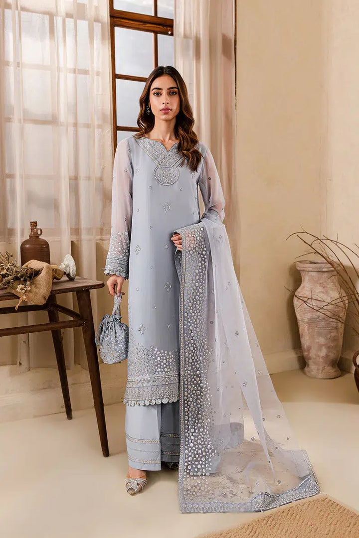 Farasha | Ritzier Festive Formals | Cosmic Sky - Hoorain Designer Wear - Pakistani Ladies Branded Stitched Clothes in United Kingdom, United states, CA and Australia