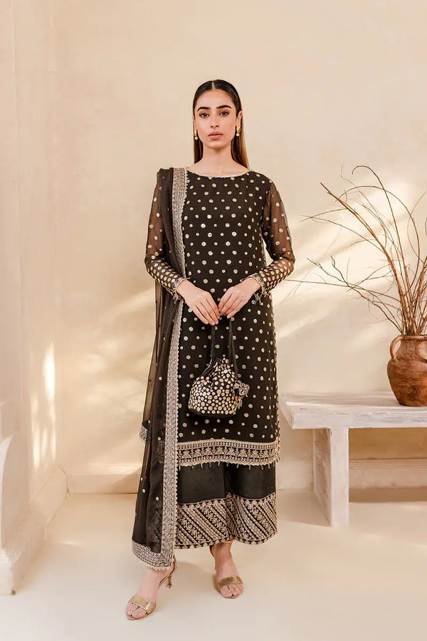 Farasha | Ritzier Festive Formals | Jade Muse - Hoorain Designer Wear - Pakistani Designer Clothes for women, in United Kingdom, United states, CA and Australia