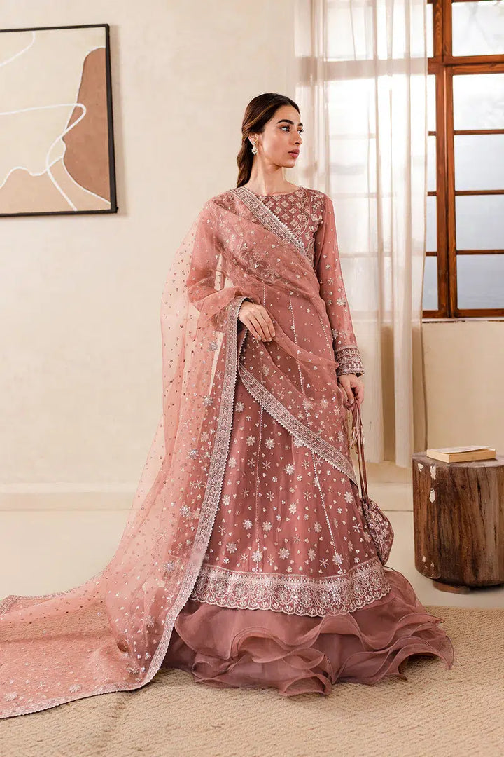 Farasha | Ritzier Festive Formals | Tan Gleam - Hoorain Designer Wear - Pakistani Ladies Branded Stitched Clothes in United Kingdom, United states, CA and Australia