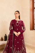 Farasha | Ritizer Festive Formals | Majestic Rouge - Pakistani Clothes for women, in United Kingdom and United States