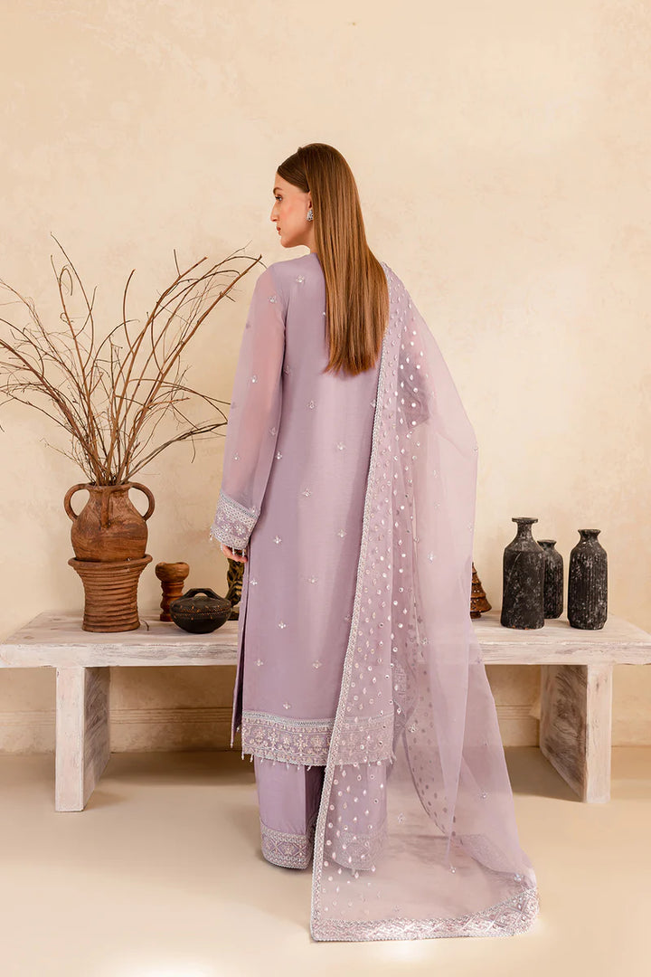 Farasha | Ritizer Festive Formals | Lilac Glow - Hoorain Designer Wear - Pakistani Designer Clothes for women, in United Kingdom, United states, CA and Australia