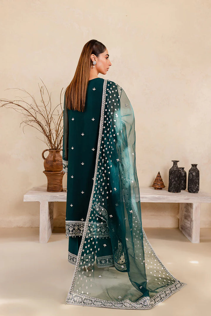 Farasha | Ritizer Festive Formals | Teal Glow - Pakistani Clothes for women, in United Kingdom and United States