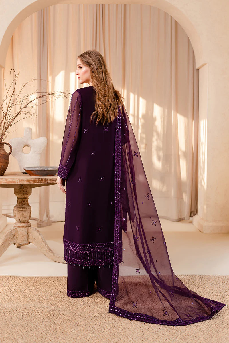 Farasha | Ritizer Festive Formals | Purple Dazzle - Pakistani Clothes for women, in United Kingdom and United States