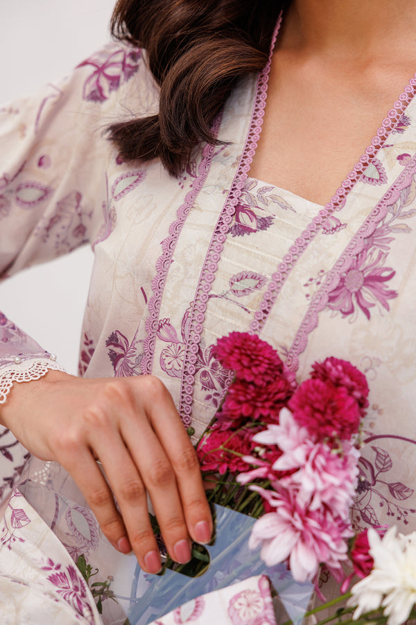 Farasha | Printed Essentials | AURINA - Hoorain Designer Wear - Pakistani Ladies Branded Stitched Clothes in United Kingdom, United states, CA and Australia