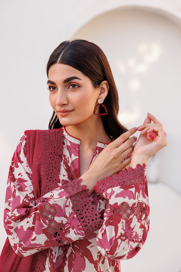 Farasha | Printed Essentials | JASMINE ROSE - Hoorain Designer Wear - Pakistani Ladies Branded Stitched Clothes in United Kingdom, United states, CA and Australia